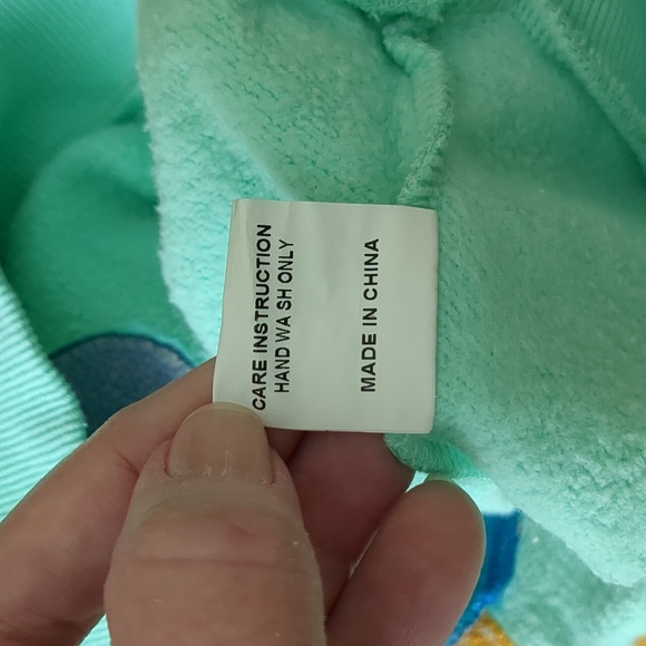 Queen Of Sparkles Conversational Heart Sweatshirt Sz.S - Picture 10 of 10